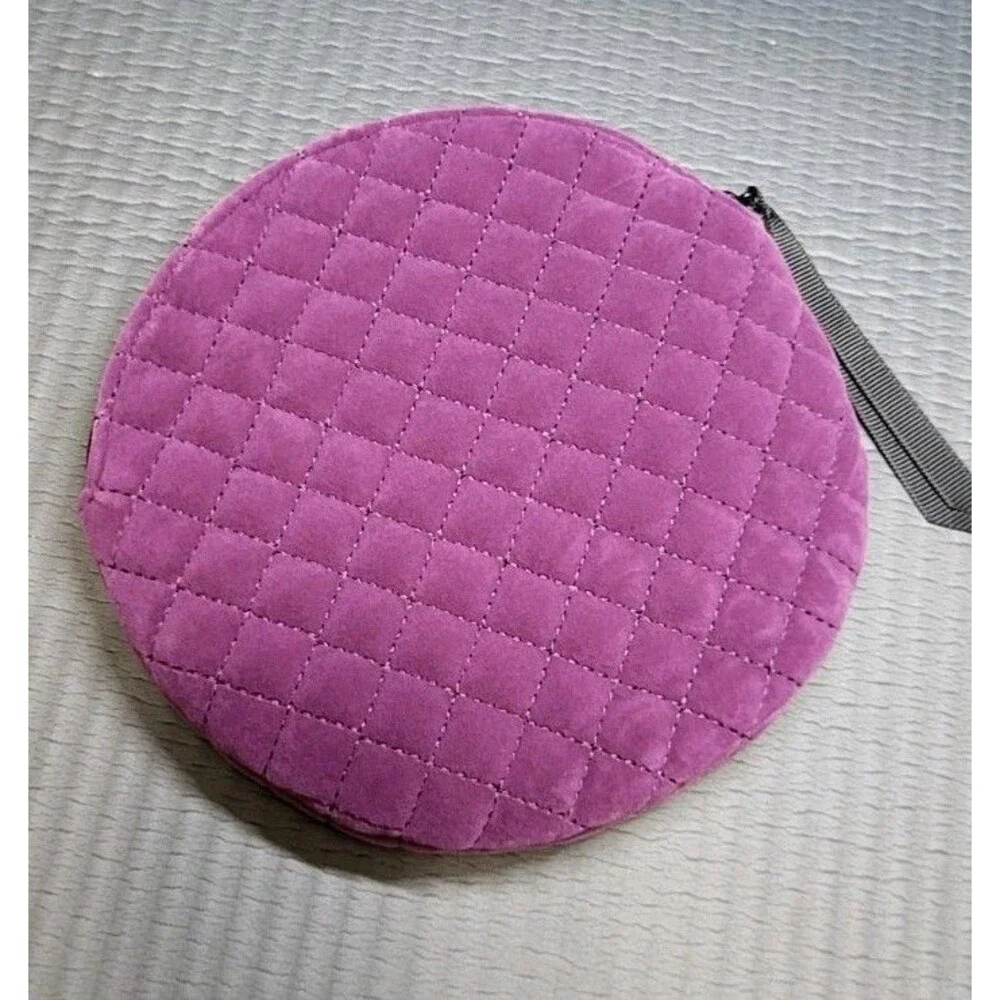 Gucci Beauty Cosmetic Makeup Bag Storage Bag Travel Pouch With Zip Purple